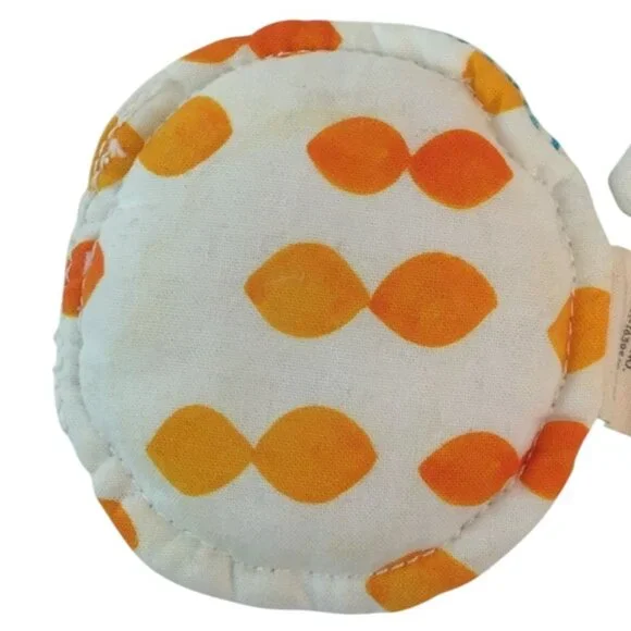 Lovevery Explorer Play Kit Shapes Bean Bags Triangle & Circle Orange Blue - Picture 5 of 5